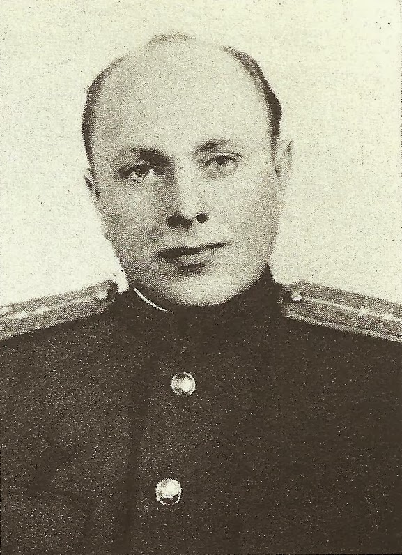 Photo of Red Army NKVD Sr. Lieutenant Alexei Botia ps. Alosza